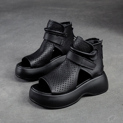 Mira - Classic Leather Orthopedic Sandals